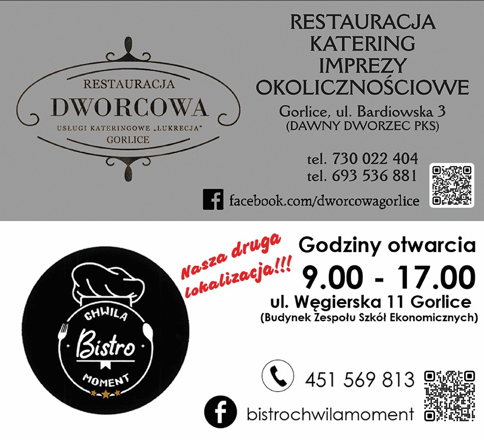 dania barowe GORLICE 
